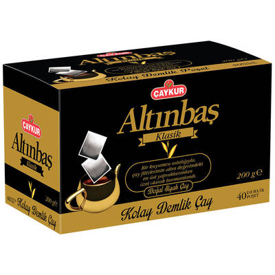 Caykur altınbas demlık poset 40`lı 200gr - 1