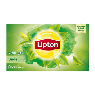 Lıpton b yesıl cay 20`lı sade 30gr - 1