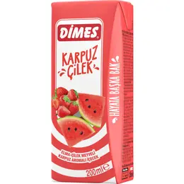 Dımes karpuz-cılek aromalı ıcecek 200ml