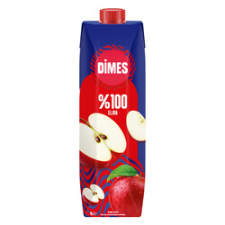 Dımes %100  elma suyu 1lt