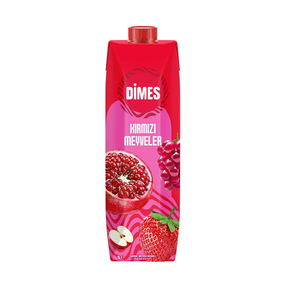 Dımes kırmızı karısık meyvelı ıcecek 1lt