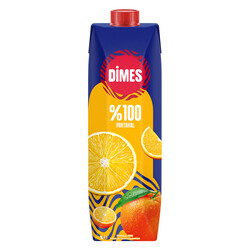 Dımes %100 portakal suyu 1lt
