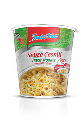 Indo mıe bardak sebzelı noodle 60gr - 1
