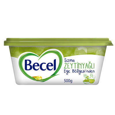 Becel margarın 250gr zey.yaglı kase - 1
