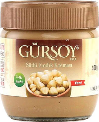 Gursoy sutlu fındık kreması 400gr - 1