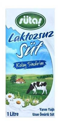 Sutas laktozsuz sut 1lt - 1