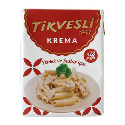Tıkveslı krema 200 ml % 18 yaglı - 1