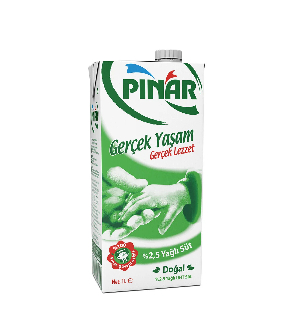 Pınar %2,5 yaglı sut 1 lt - 1