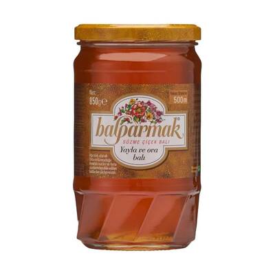 Balparmak yayla ova cıcek balı 850 gr - 1