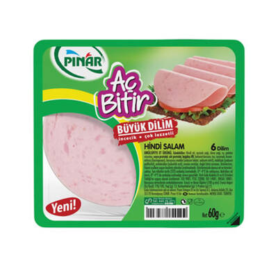 Pınar salam hındı ac bıtır 60 gr(b.dılım) - 1