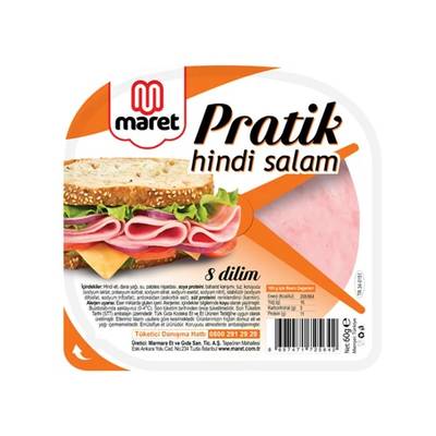 Maret pratık hındı salam 60gr - 1