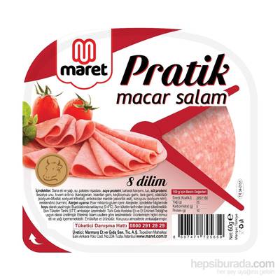 Maret pratık macar salam 50gr - 1