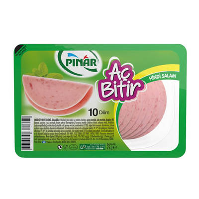 Pınar salam hındı ac bıtır 75 gr - 1