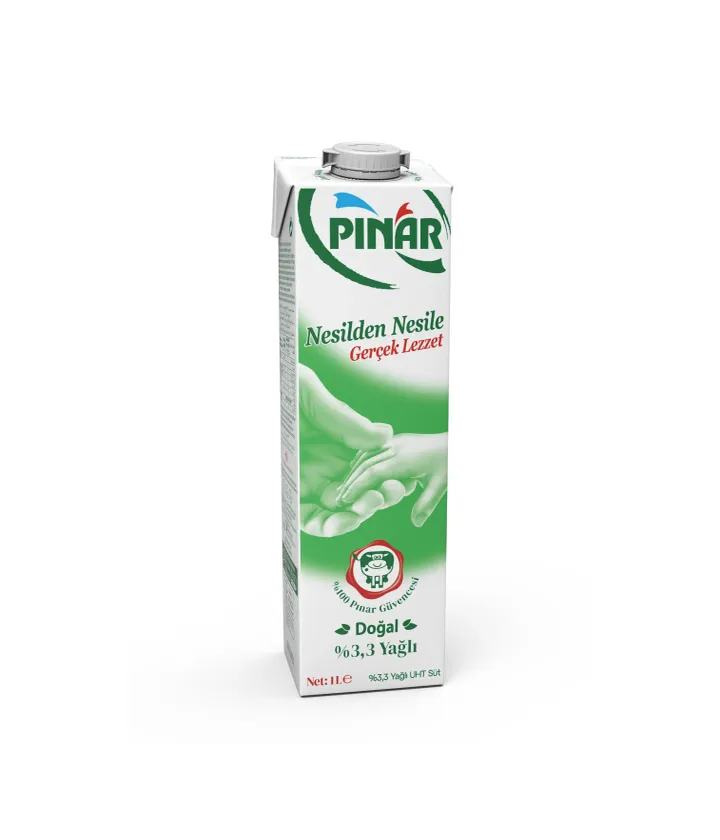 Pınar %3,3 yaglı sut 1 lt  - 1