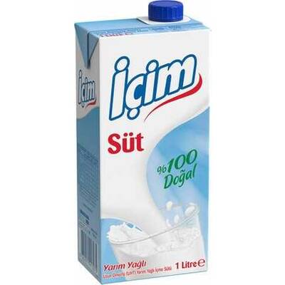 Icım sut y.yaglı 1 lt - 1