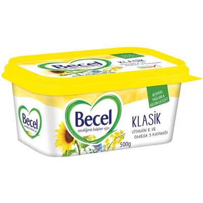 Becel margarın 500gr kase - 1