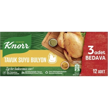 Knorr bul.12 lı tavuk suyu 120gr