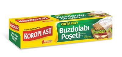 Koroplast buzdolabı posetı ort 20 - 1