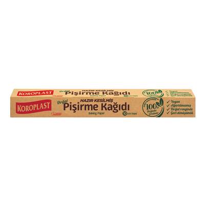 Koroplast pişirme kağıdı kesimli doğal 10 lu - 1