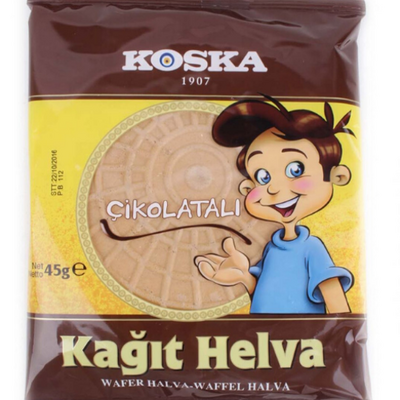 Koska kagıt helva cıkolatalı 45gr - 1
