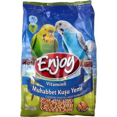 Enjoy 400 gr muhabbet kusu yemı vıtanımlı - 1
