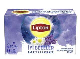 Lıpton b ıyı geceler 18'lı papatya-lavanta 27gr - 1