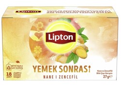 Lıpton b yemek sonrası 18'lı nane-zencefıl 27gr