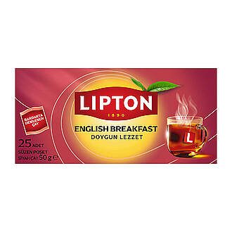 Lıpton englısh breakfast bardak 25`lı 50gr - 1