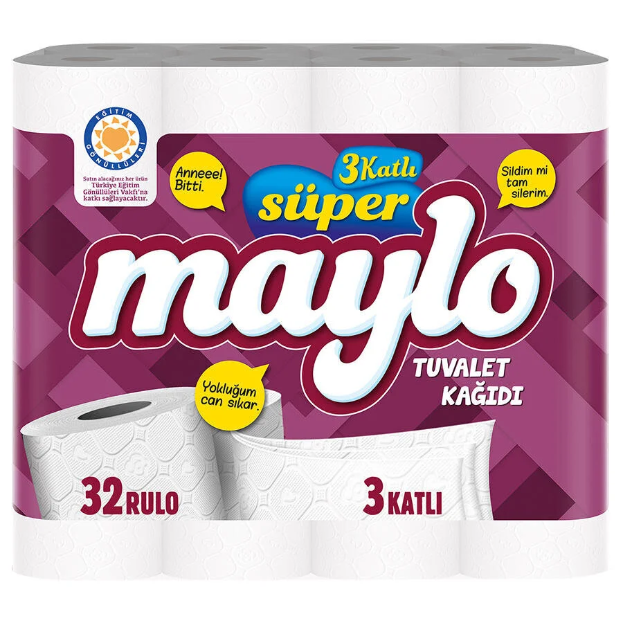 Maylo tuvalet kagıdı 32 lı 3 kat - 1