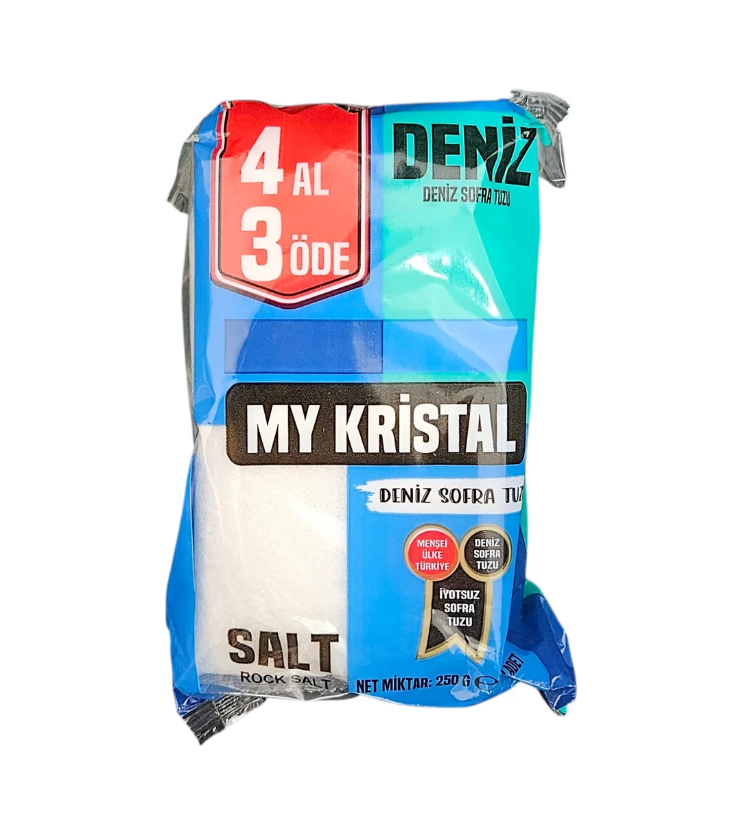My krıstal denız sofra tuzu 4x250 gr - 1