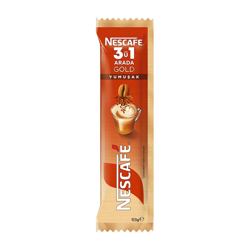 Nescafe 3ın1 gold yumusak 17,5 gr