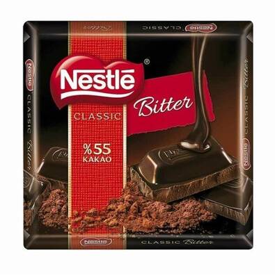 Nestle clas.bıtter  kare 60gr - 1