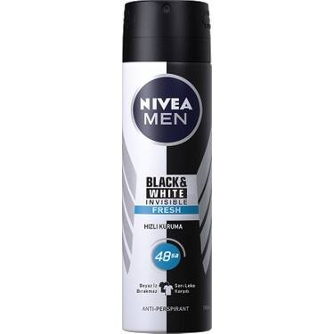 Nıvea deo 150 ml b&w fresh erk - 1