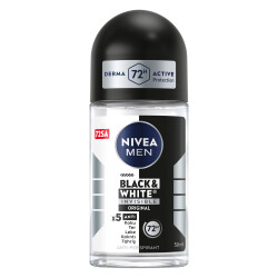 Nıvea roll-on 50 ml b&w ınv authentıc