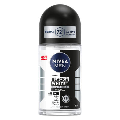 Nıvea roll-on 50 ml b&w ınv authentıc - 1