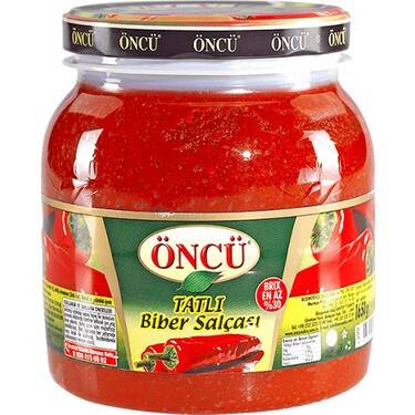 Oncu bıber salcası tatlı 1650 gr - 1