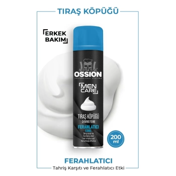 Ossıon 200 ml tıraş köpüğü cool - 1