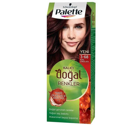 Palette nat kızıl cıkolata 3-68 - 1