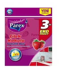 Parex temızlık bezı cılek kokulu 3 lu