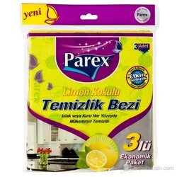 Parex temızlık bezı lımon kokulu 3 lu