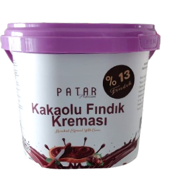 Patar kakaolu fındık kreması 700gr - 1