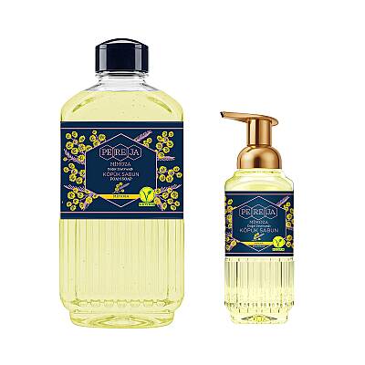 Pereja köpük sabun 1000+500 ml mimoza - 1