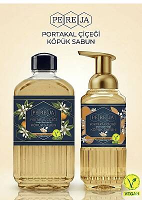 Pereja köpük sabun 1000+500 ml portakal - 1