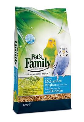 Pets famıly 400 gr muhabbet kusu yemı - 1
