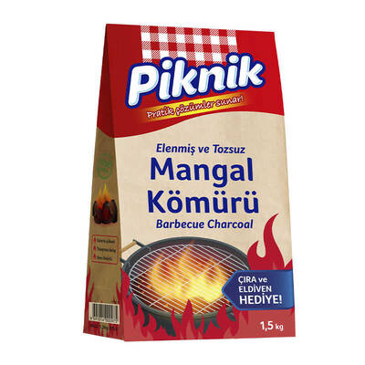 Pıknık mangal kömürü 1,5 kg - 1