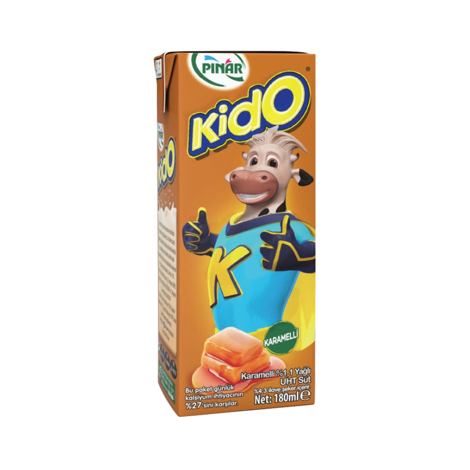 Pınar kıdo sut 180ml karamellı - 1