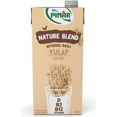 Pınar nature blend sut yulaf 1 lt - 1