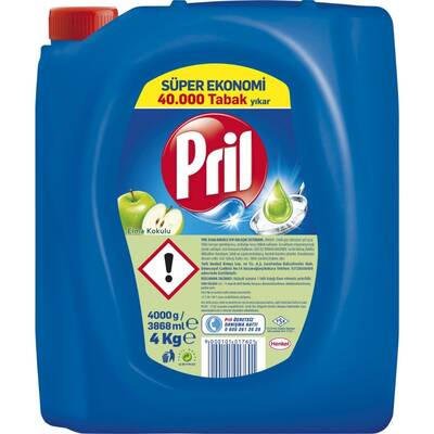 Pril sıvı bulaşık 3868 ml elma - 1