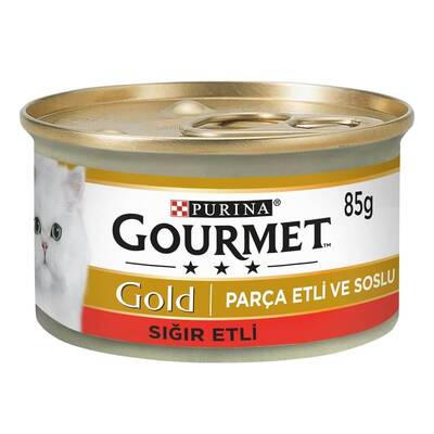 Gourmet kedı sıgır parça etlı 85 gr - 1