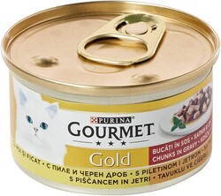 Gourmet kedı tavuklu-cıger 85gr